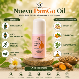 Nuevo PainGo Oil – Pure Ayurvedic Pain Relief & Joint Support (50ml)