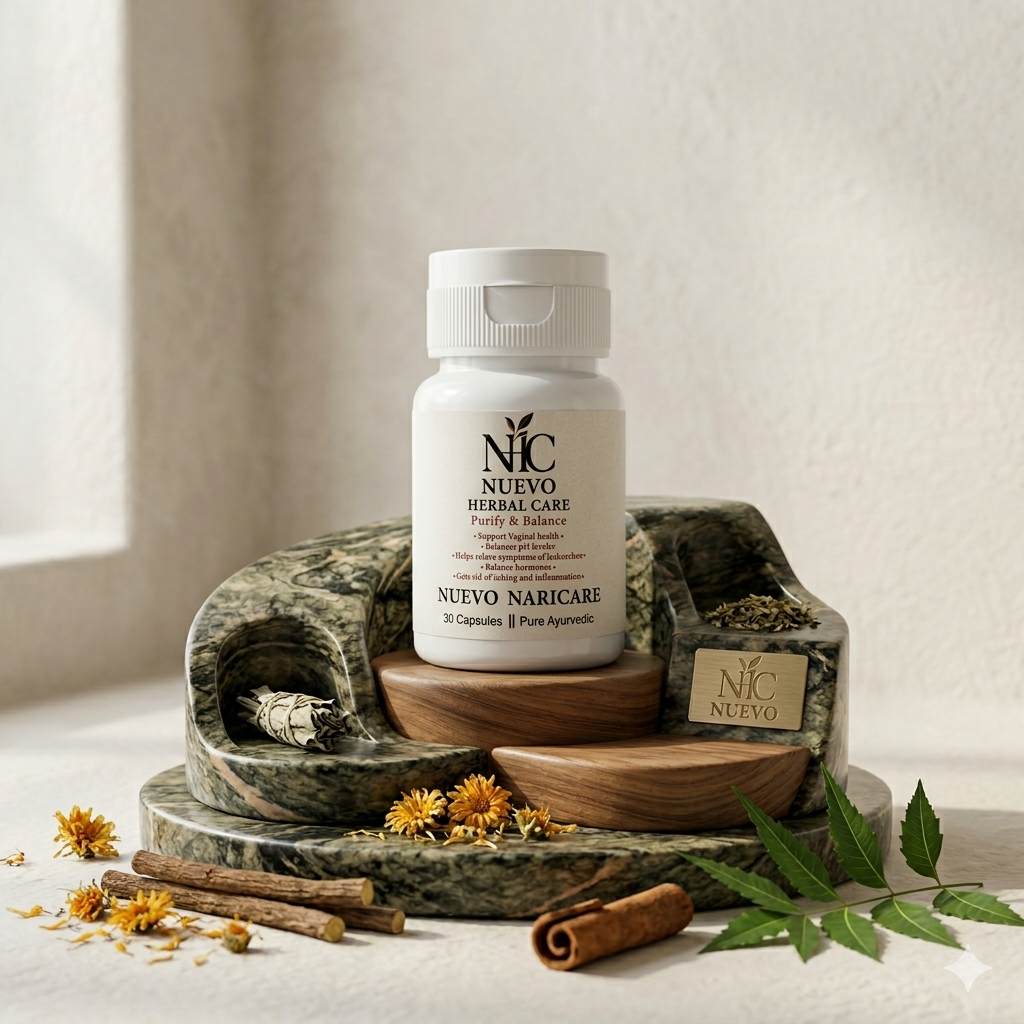 Nuevo Naricare Capsules – Pure Ayurvedic Formula for Women’s Hormonal Balance (30 Capsules)